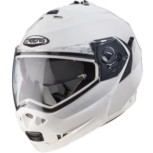 Caberg Duke II Flip Front Helmet - Metal White