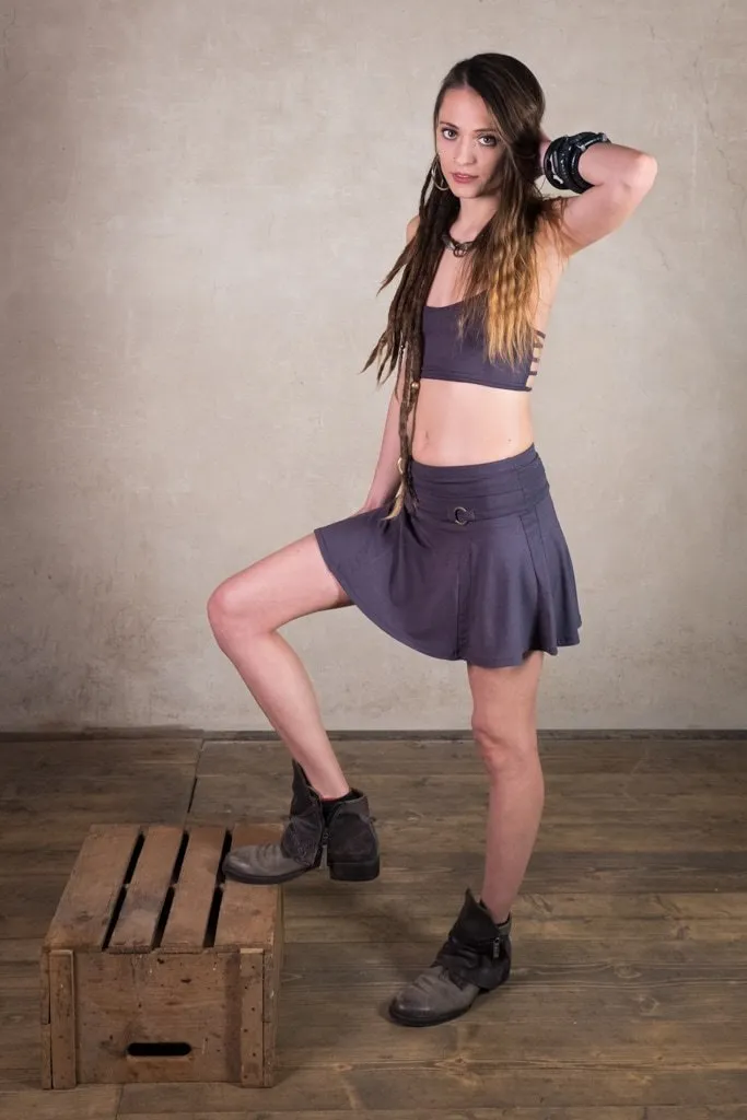 Circle Mini Skirt