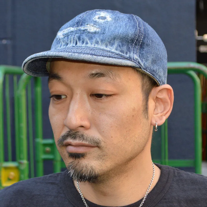 HIGHER "HT25006" Selvedge Denim Remaked Cap