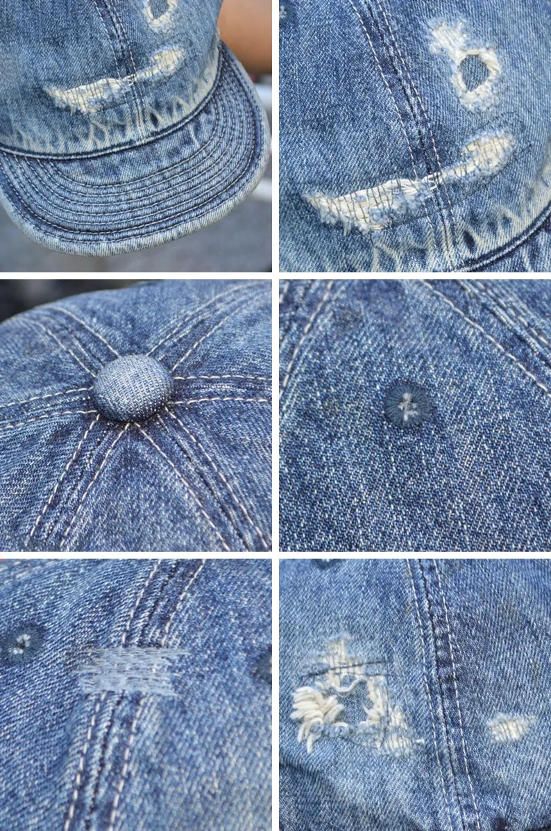 HIGHER "HT25006" Selvedge Denim Remaked Cap