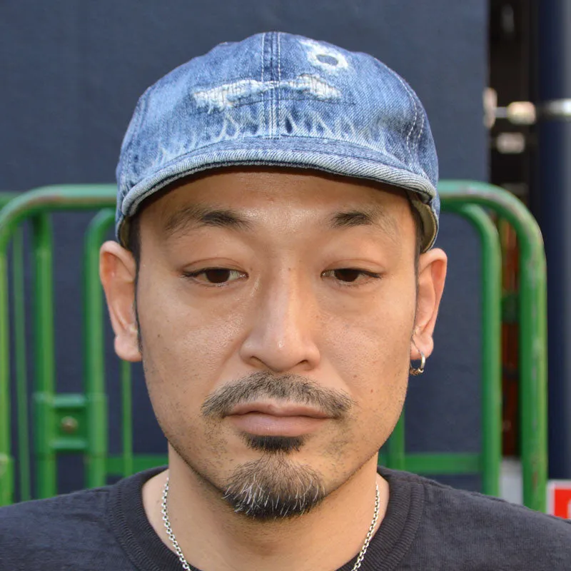 HIGHER "HT25006" Selvedge Denim Remaked Cap