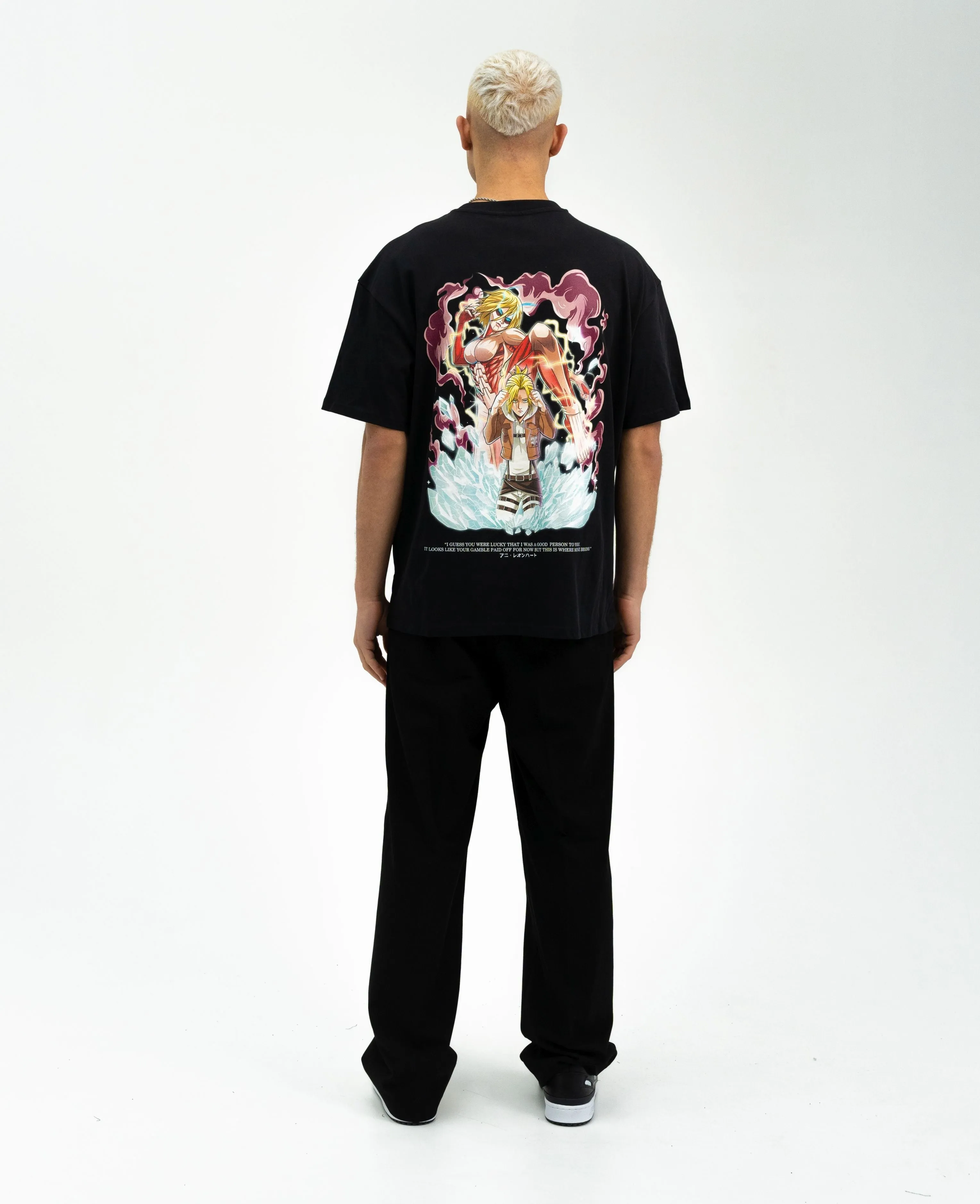 Nysekai "Annie X Female Titan - AOT" Oversize T-Shirt