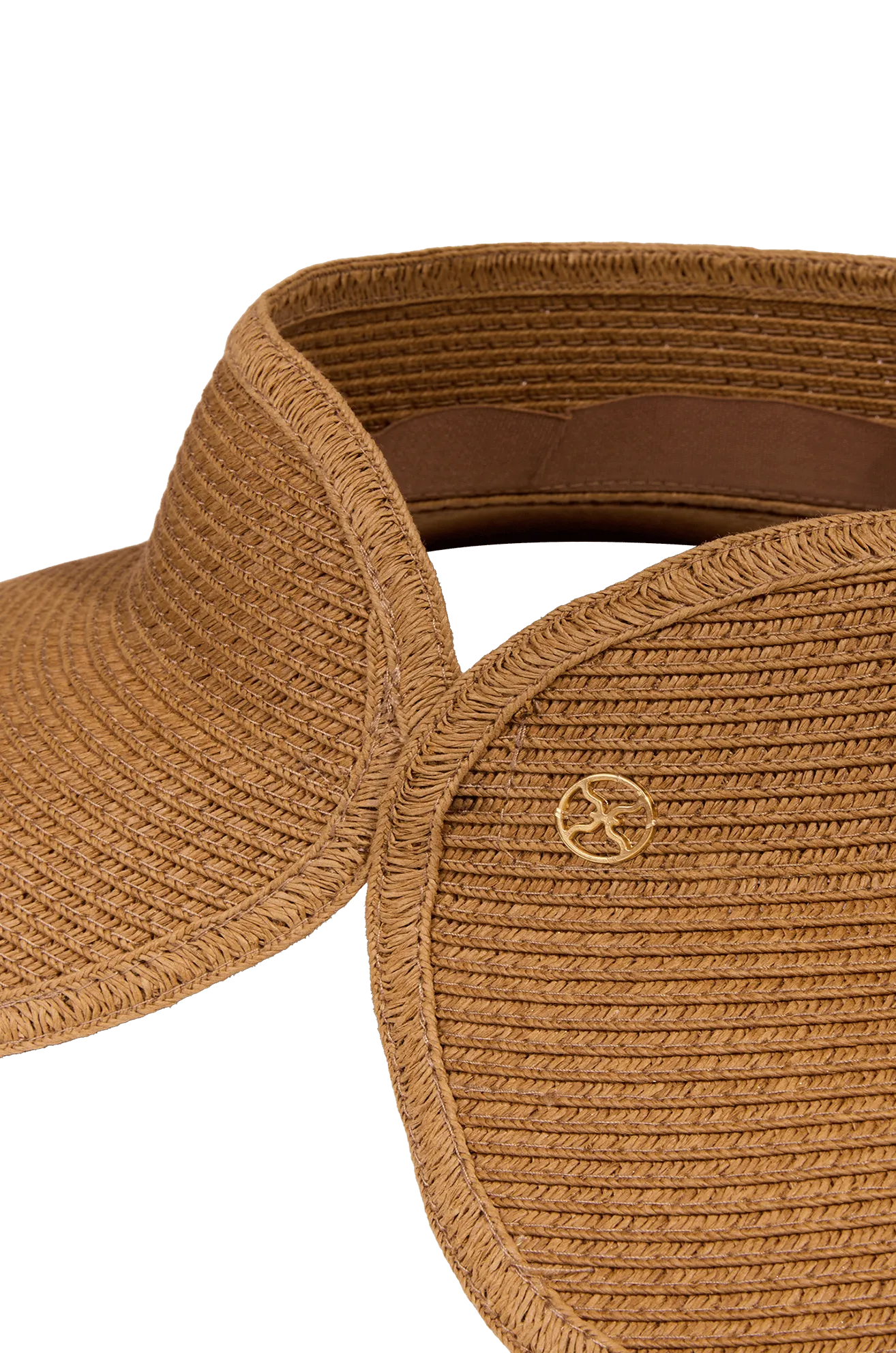 Straw Visor - Red
