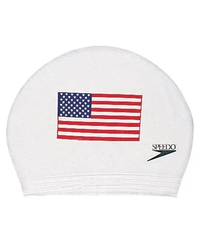 USA Flag Swim Cap