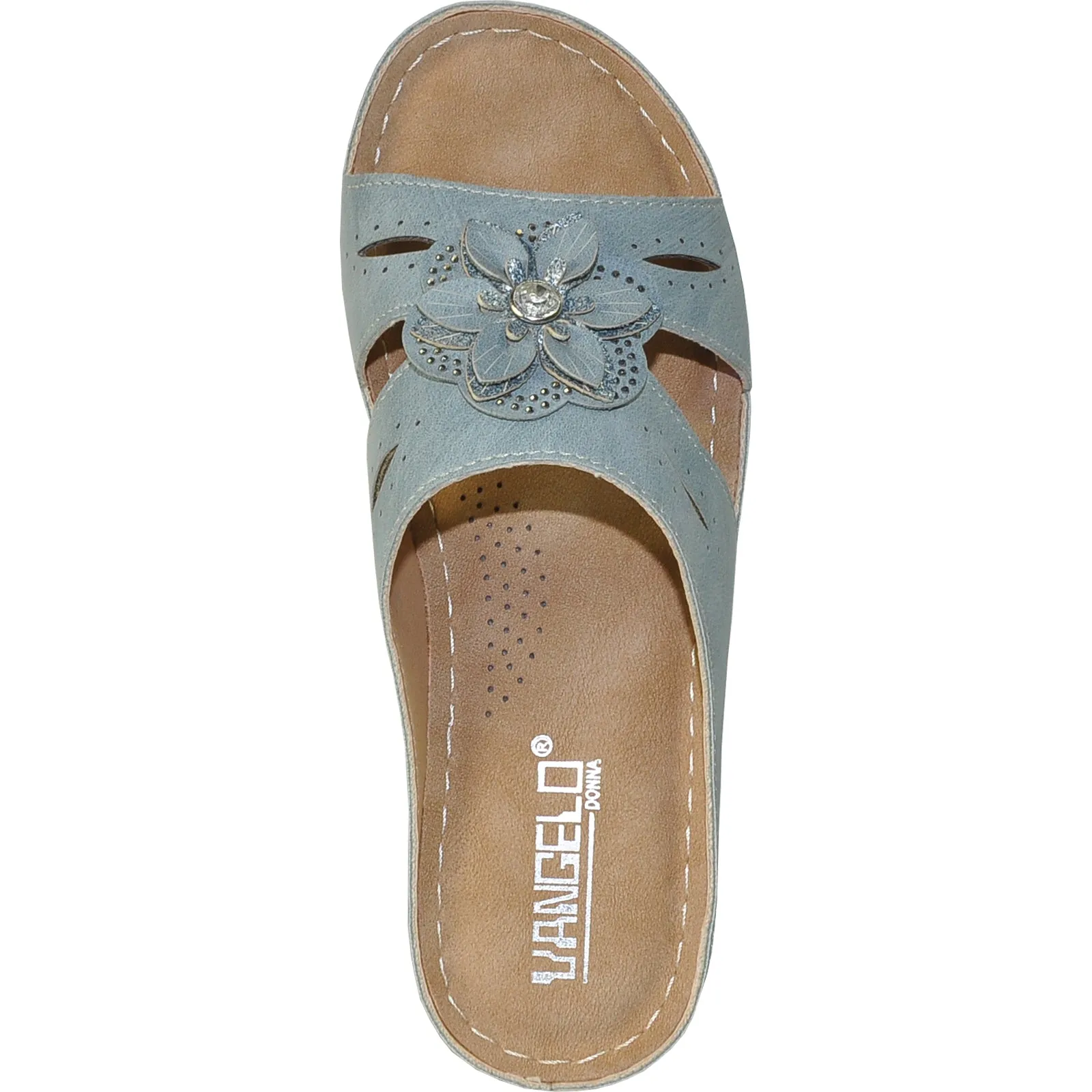 VANGELO Women Sandal DESTINY Wedge Sandal Blue